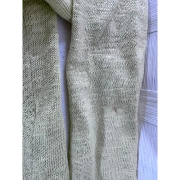 "EILEEN FISHER" Lime Organic Linen & Organic Cotton Shirt,Summer,Airy,Breathable - Picture 6 of 10